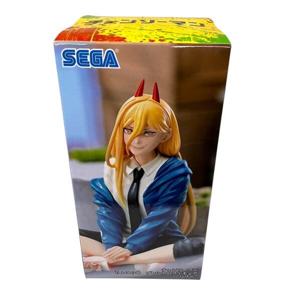 SEGA Chainsaw Man Chokonose Premium Figure and PM Perching Figure Bundle - Picture 3 of 10